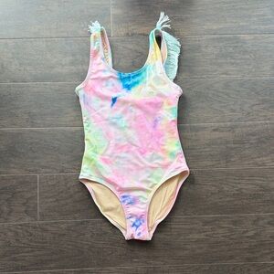 Shade Critters Colorful Tie-Dye Kids Swim One Piece